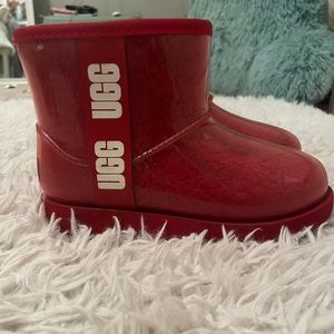 Red Ugg boots